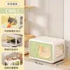 Casa para Gatos para Todas las Estaciones, Villa para Gatos, Armario Doble Capa para Gatos, Jaula Grande para Gatos, Muebles para Mascotas, Casa para Gatos, Armario de Almacenamiento para Gatos