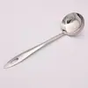 Utensílio de Cozinha de Aço Inoxidável Espessado Antiderrapante Anti-Escaldante Resistente a Altas Temperaturas com Cabo Longo para Uso Diário em Restaurantes e Cozinhas