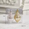 Bolinha de Natal Dourada Bola de Formato Especial Decorações de Natal Pingente Decorações de Árvore de Natal Bola Pendurada Bola Colorida