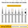 203h cabeça de ferro de solda 90W cabeça de ferro de solda elétrica de alta frequência 200-K ponta cotovelo 203H estação de solda solda cabeça de solda ponta de ferro