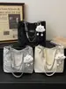Bolso de trabajo y para el día a día de mujer estilo coreano, nuevo bolso de hombro de moda versátil para el verano de 2026, bolsa tote de gran capacidad