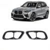 X5 Guerrero Negro Garganta de Cola de Metal Adecuada Garganta de Cola Modificada para Serie 7X3 Serie 5 Decoración Marco Serie 3 BMW Serie Otros