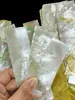 Escamas Pulidas de Nácar, Fondo Blanco, Tiras de Concha de Mariposa Blancas, Materiales Decorativos Incrustados de Nácar
