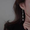 Pendientes Star Wave para mujer otoño e invierno 2022 nuevos de moda largos nicho alta calidad borla estrella piercing oreja línea de oreja