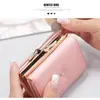 Nueva cartera para mujer, monedero corto, estilo coreano, estudiante, mini, lindo, plegable, pequeño, tarjetero multi-tarjeta, moda