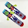Celebridad de Internet Transfronteriza Populares Accesorios Infantiles Calcetines Personalizados de Moda Tendencia Dibujos Animados Calcetines de Pegaso Calcetines de Princesa para Niña Venta al por Mayor
