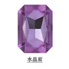 Al por mayor En stock Fondo Puntiagudo Rectangular Octagonal Pedrería Cristal de Vidrio Mahjong Accesorios para Joyería DIY Funda de Teléfono Pedrería