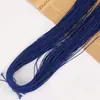 Banda elástica redonda de 0.8-2.0 mm, cordón elástico de látex colorido para joyería, manualidades hechas a mano y pulseras