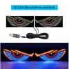 Luz de Ojo de Diablo Dinámica de Expresión para Coche Pegatina para Coche Pantalla de Visualización LED Camión Coche Luz para Parabrisas Delantero y Trasero