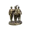 Esculturas Personalizadas de Fibra de Vidro de Trabalhadores Ferroviários, Mineiros, Carregadores e Descarregadores; Figuras de Paisagem; Estátuas de Bronze Imitação