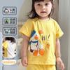 Camisetas de Manga Curta para Meninos e Meninas, Tops Finos de Malha para Bebês, Camisas Básicas Casuais Versáteis para Bebês, Roupas de Verão 100% Algodão