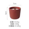 Taza de Cemento Minimalista Nórdica Vela de Aromaterapia para el Hogar Vela DIY Adorno de Fragancia para el Hogar Procesamiento OEM de Cera de Soja