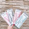 Set Rizador de Cabello Coreano Plástico Cuatro Colores Gancho Doble Tirador de Cabello en Espiral Set de Cuatro Piezas Patrón Banda para el Cabello Cabello Rizado Venta al por Mayor