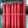 Varilla de PTFE roja resistente a la abrasión, de alta resistencia, de material puro, de politetrafluoroetileno, venta al por mayor en Dongguan, Zhejiang.