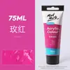 Montmartre Pigmento Acrílico 75ml Acrílico para Estudiantes Suministro Directo diy Pintura Textil Pintada a Mano Pigmento Set de Pigmentos Acrílicos