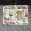 Caixa Organizadora de Gaveta Universal Retrátil para Guarda-Roupa de Casa, Camadas, Artefato de Alta Aparência e Grande Capacidade