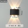 Luminária de Parede Externa LED Dupla Cabeça Luz Exterior para Entrada de Porta, Terraço, Varanda, Pátio de Villa, Luminária de Parede Externa com Frete Grátis