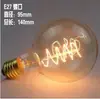 Lâmpada de Filamento de Tungstênio St64 Lâmpada de Filamento Edison 40W E27 Lâmpada de Rosca G80 Lâmpada de Lâmpada Retro para Restaurante