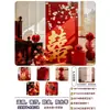 Decoración de Pared de Fondo con Tablero KT de Dragón y Fénix para Boda, Barandilla de Escalera, Carácter de Doble Felicidad, Habitación de Boda, Sala de Estar y Set de Decoración de Ambiente