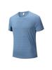 Camiseta de Malla Redonda de Seda Helada de Secado Rápido de Verano para Hombres y Mujeres, Adecuada para Deportes y Correr, Se Puede Usar como Capa Base, Estilo Unisex