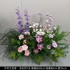 Arreglos Florales Morados para Bodas, Orquídeas Phalaenopsis Artificiales, Caminos de Flores, Decoraciones de Boda, Flores Artificiales, Decoración de Compromiso Arte Floral