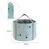 Bufanjia Bacia Portátil Dobrável Bacia de Água para Exterior Bolsa de Imersão para Pés de Viagem Bacia de Lavanderia Lavatório Balde para Lavar os Pés