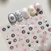 Stickers para Uñas de Gel con Forma de Garra de Gato de Alto Aspecto, Mismo Estilo que Little Red Book, Dibujos Animados Lindos Estéreo, Pegatinas Decorativas para Tazas de Agua y Cámaras