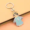 Moderna y Personalizada Transfronteriza DIY Metal Esmalte Joyería Collar Colgante Coche Bolsa Llavero Colgante de Joyería
