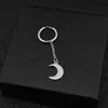 Pendientes de luna de acero inoxidable para grupo juvenil a prueba de balas transfronterizo Zheng tin para hombre y mujer joyería al por mayor