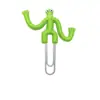 St [Amigos Arcoíris] Marcador de Clip de Papel Personalizado pvc estudiante Oficina Cuaderno Decorativo Pin Pequeño