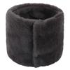 Cachecol Versátil à Pronta Entrega para Outono e Inverno, para Uso Externo, de Pelo Sintético de Coelho, Elegante, Moderno, Casual, de Cor Sólida, Cachecol Quente, Transfronteiriço