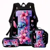 Entrega en stock, mochila de Stitch más vendida en Amazon para estudiantes de primaria y secundaria, bolsa escolar de anime ligera y duradera