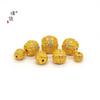 Loja de ouro Puzuo com acessórios de ouro para DIY, croton cravejado de diamantes, acessórios para pulseira de contas antigas