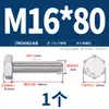 Tornillos de Acero Inoxidable 316L Dorado Súper A4-80 Rosca Completa Hexagonales Externos Pernos Hexagonales Externos M6M8M10M12M16M20