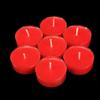 Lámpara de Mantequilla de Plástico de 28 Piezas y 4 Horas Multicolor con Borde Ancho, Lámpara Eterna Roja y Amarilla para Ofrenda a Buda, Lámpara de Vela de Mantequilla