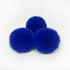 Directamente del fabricante: Bolas de Pelo Falso de Conejo de 8 cm, Accesorios de Bola de Felpa Coloridos para Ropa, Zapatos, Sombreros y Bolsos Hechos a Mano