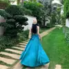 Vestido Sexy de Espalda Descubierta con Cuello Halter, Mismo Estilo que Mao Qianying, Ajustado, Favorecedor para la Figura, con Abertura, Elegante Vestido Largo con Dobladillo Amplio
