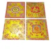 26x26cm, un Paquete de 30 Hojas de Papel de Lámina Dorada, Daifuku Dorado, Navegación Exitosa, Loto Dorado, Cinco Dioses de la Riqueza, Paz y Prosperidad