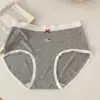 Lenguaje Secreto Oso Dora Diario Dibujo Animado Lindo Color Sólido 10A Antibacteriano Versátil Cómodo Ropa Interior de Algodón para Mujer