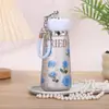 Nueva Elegante Taza Termo Mini con Recubrimiento de Titanio, Compacta de Lujo Ligero Regalo de Oficina Botella de Agua, Taza de Titanio de Bolsillo Impresa para Exteriores