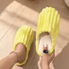 Pantuflas de interior para mujer transfronterizas, cálidas, suaves, de suela gruesa, pantuflas ligeras de algodón, venta al por mayor y dropshipping de comercio exterior