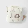 Chaleco para Bebé 120g Chaleco Acolchado de Algodón que Protege la Barriga para Otoño e Invierno, Chaqueta sin Mangas para Niñas, Top Cálido para Niños