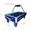 Máquina de Hockey de Aire, Mesa de Hockey de Aire Comercial para Dos Jugadores, Mesa de Juego Deportivo de Interior que Acepta Monedas