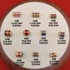Cuentas de aceite de gota de arena antigua, doradas y azules ardientes, cuentas de transferencia, pulseras de bricolaje, cuentas sueltas, accesorios hechos a mano, material de cuentas al por mayor
