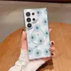 Funda Popular para Teléfono con Tema de Margarita del Sudeste Asiático para Samsung S25, Funda Magnética Transparente S26+, Cubierta Protectora Anticaídas