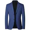 Trajes para Hombres de Mediana Edad, Nuevos Estilos de Primavera y Otoño, Chaqueta de Traje Casual de Negocios para Papá, Ropa Exterior de Una Pieza, Venta al por Mayor