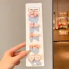 Pinzas para el pelo de tela de cobertura total dulces para bebés y niños, Pinzas laterales lindas para bebés y niños pequeños, Pasadores y accesorios para el pelo para niñas