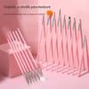 Suprimentos para unhas atacado caneta de fototerapia para pintura de unhas caneta de desenho pincel de ponta para desenho 15 conjuntos de canetas kit de arte para unhas