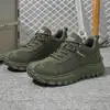 Sapatos masculinos transfronteiriços para caminhada ao ar livre de outono e escalada em montanha, antiderrapantes, resistentes ao desgaste, com sola grossa, tamanho grande 47, acampamento, 48 sapatos de montanhismo