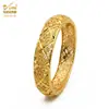 Pulsera de Aleación Chapada en Oro de Venta Caliente Novia de Dubái India Lujo Ligero para Mujer Boda Oro Arena Pulsera Joyería Al por Mayor